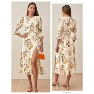Reformation Carolena Midi Dress Size 2 B1178